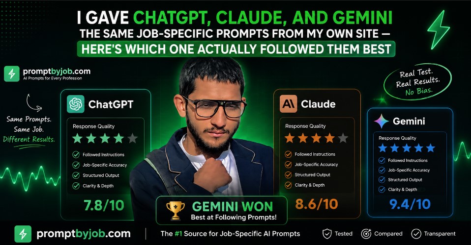 ChatGPT vs Claude vs Gemini