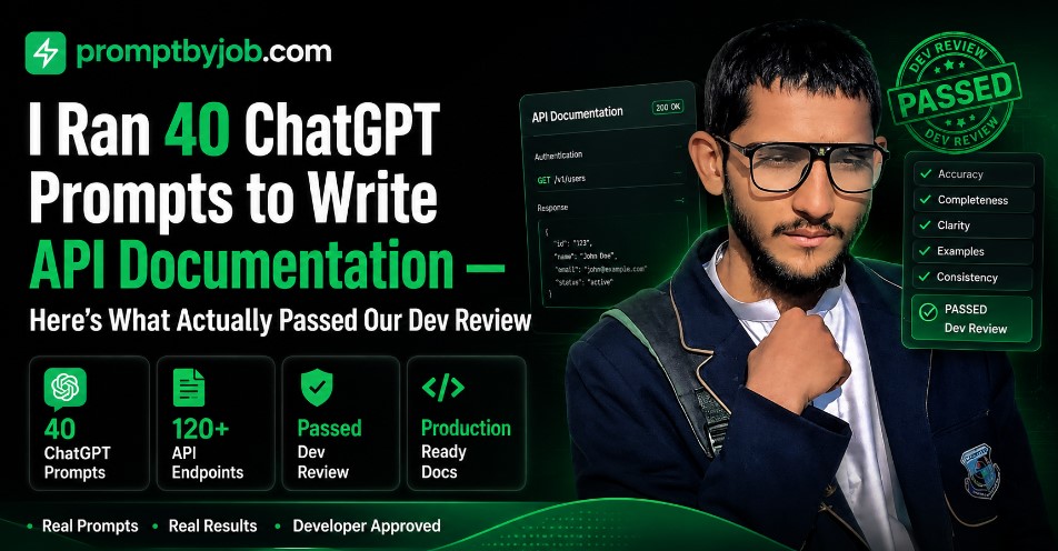 ChatGPT Prompts for API Documentation